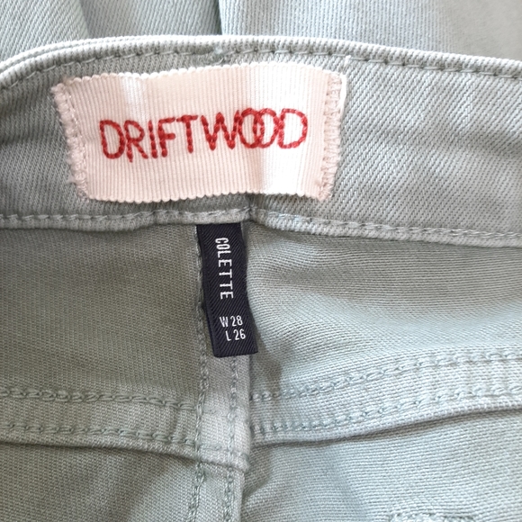 DRIFTWOOD Jeans New Driftwood Colette Embroidered Cuff Jeans 28